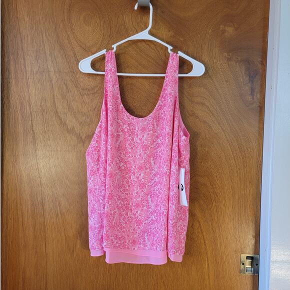 NWT florin scoopneck tank top lilly pulitzer XL - Picture 1 of 5